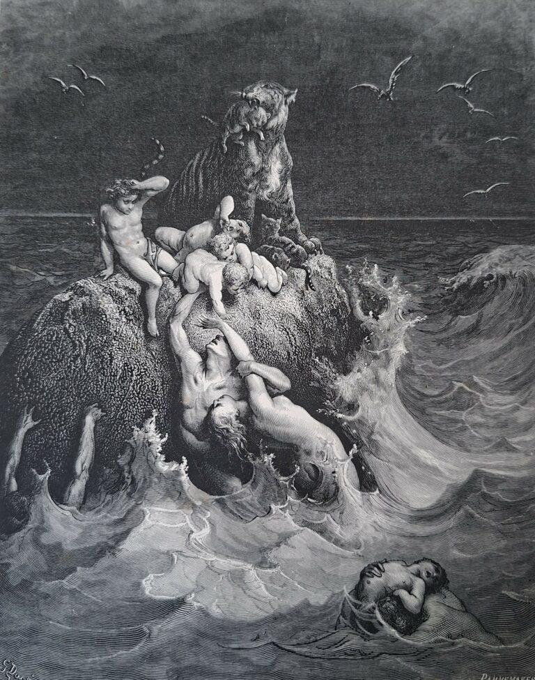 Lire la suite à propos de l’article Une scène du déluge